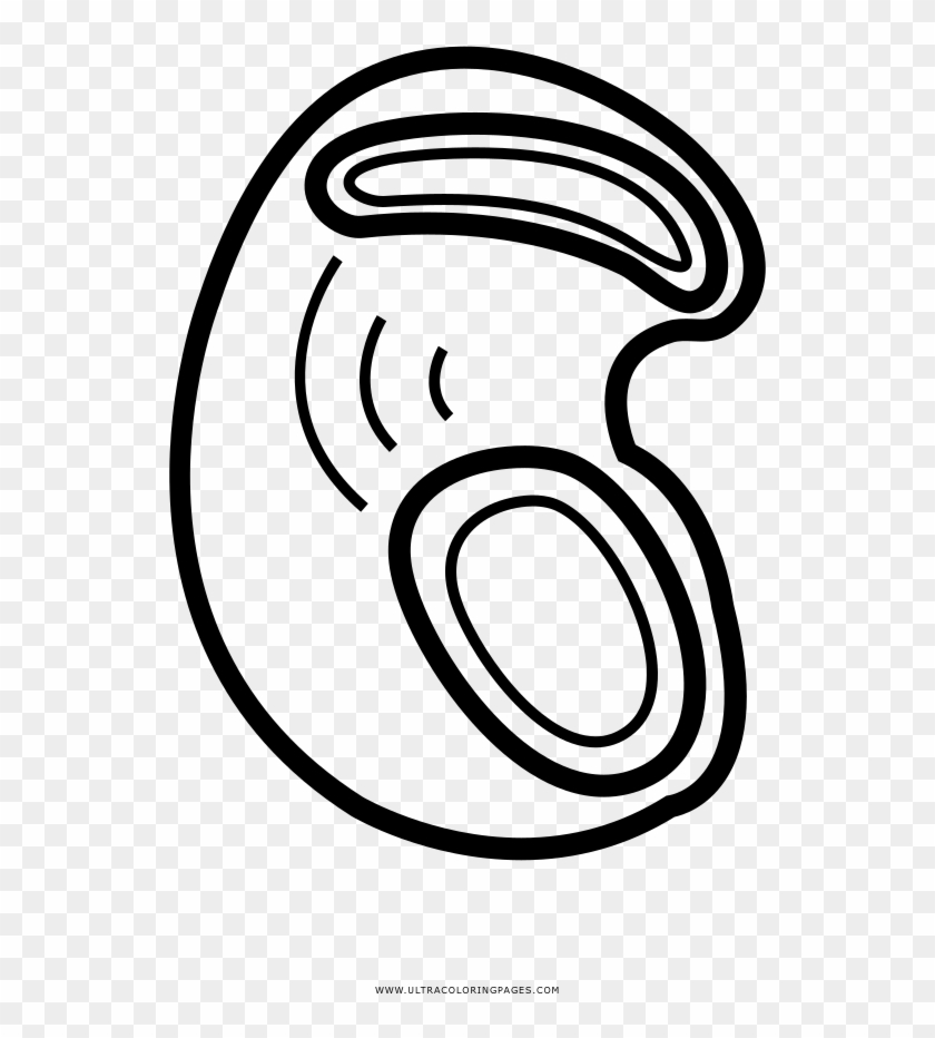 Pipette Coloring Page - Line Art Clipart