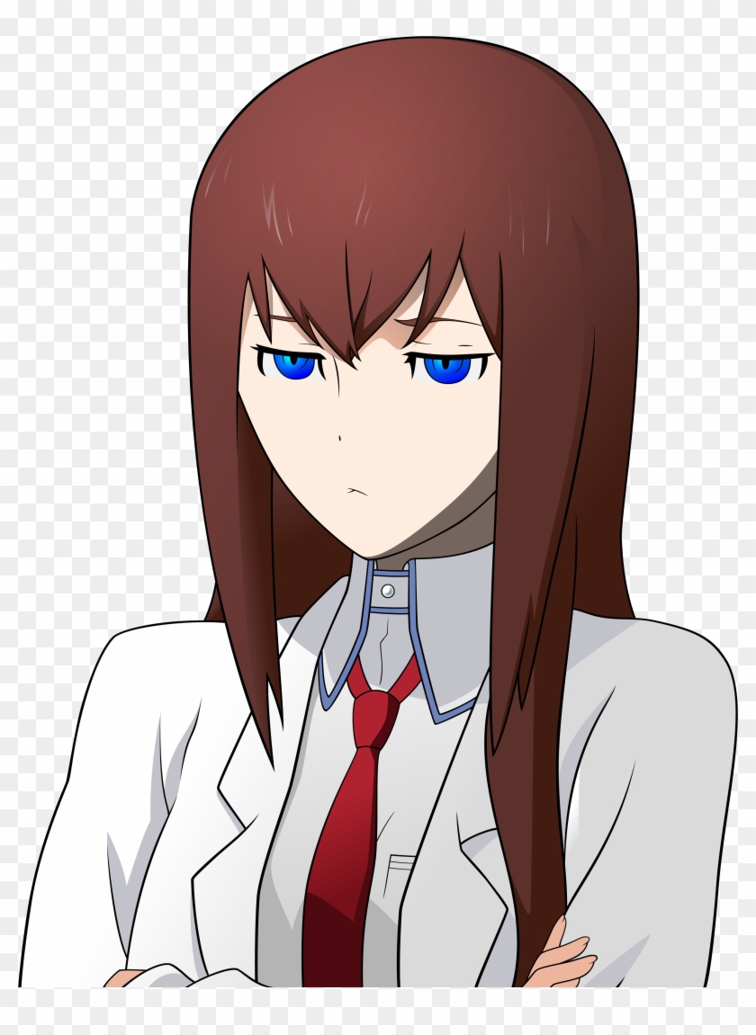 View Makise Kurisu , - Cartoon Clipart