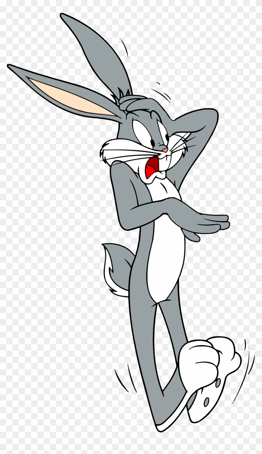 Bugs Bunny Is Halting And Realizing That He Isn't Wearing - Bugs Bunny Clipart Hd - Png Download