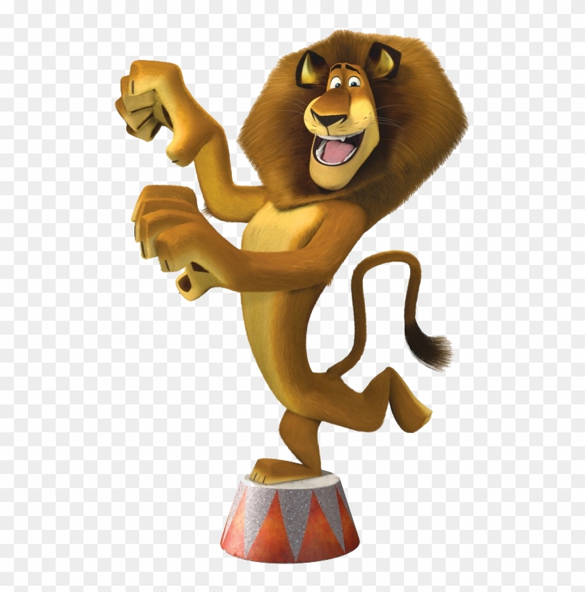 Circus Lion Png - Alex From Madagascar Pose Clipart