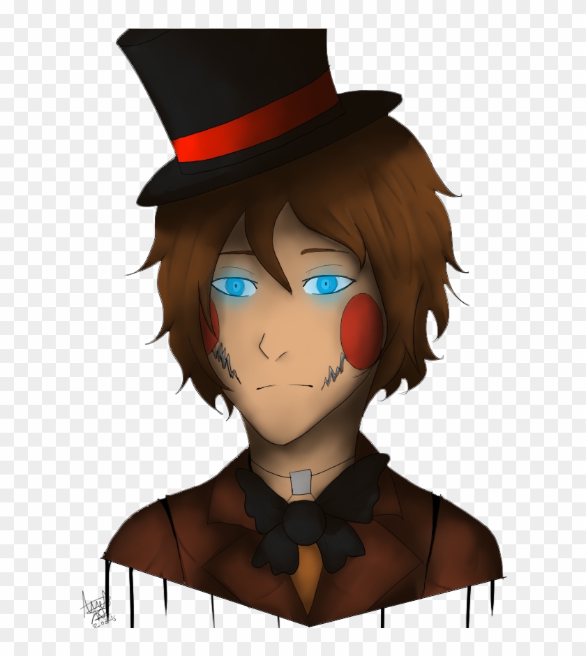 Human Toy Freddy By - Fnaf Anime Human Toy Freddy Clipart #4774457