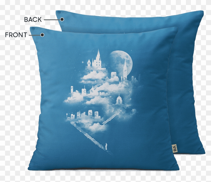 Dailyobjects Stairway To Heaven 16" Cushion Cover Two - Stairway To Heaven Clipart #4774496