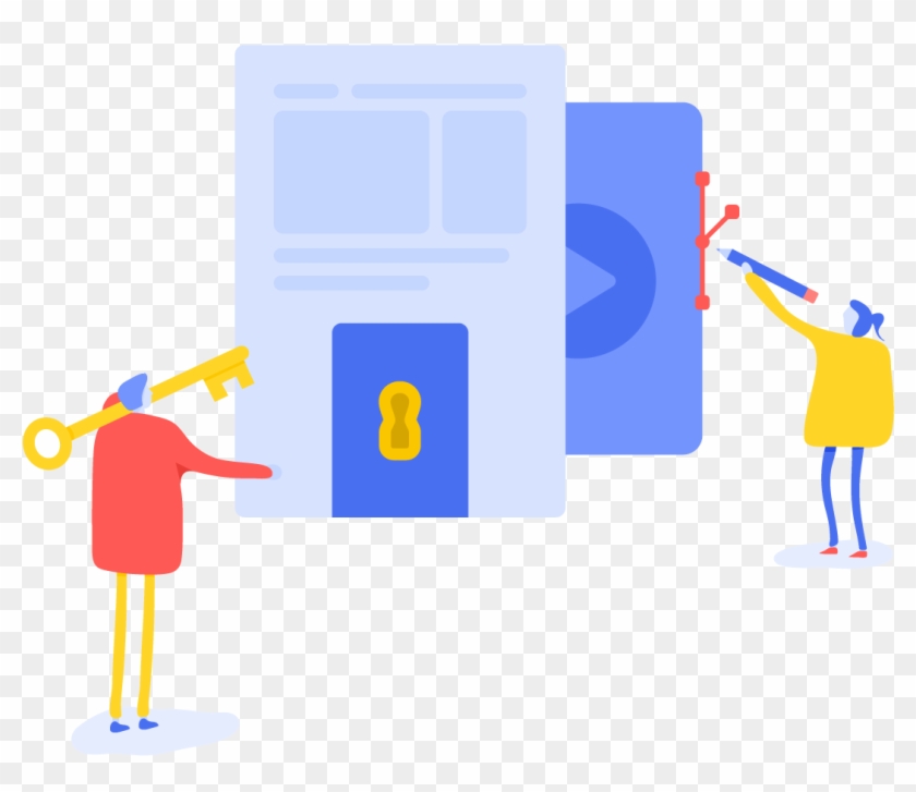 Digital Learning - Illustration Clipart