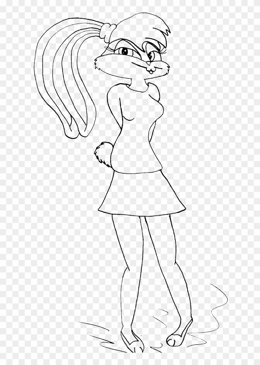 Lola Bunny Shy Coloring Pages Bugs Bunny Cartoon Coloring Clipart 4774714 Pikpng