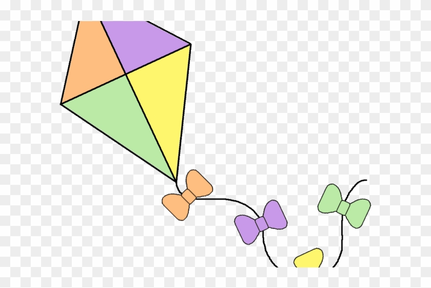 Cute Spring Clipart - Kite Clipart Transparent Background - Png Download #4774814