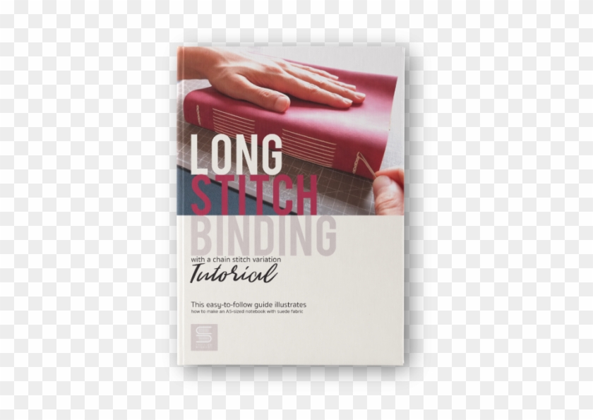 Long Stitch Binding With A Chain Stitch Variation Tutorial - Cervelat Clipart #4775387