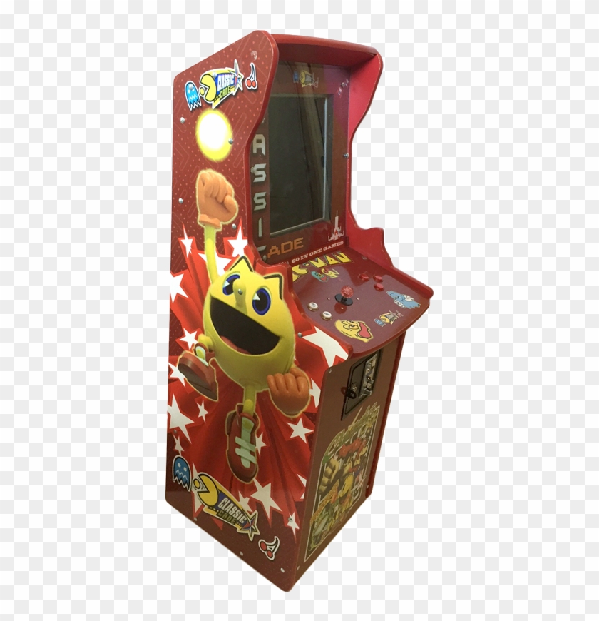 Chomp Classic Arcade Games Red 60 In - Video Game Arcade Cabinet Clipart
