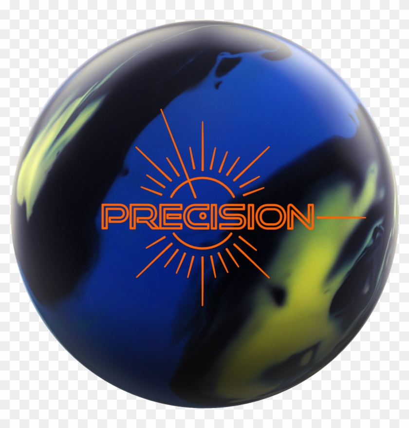 Track Precision Solid - Track Precision Solid Bowling Ball Clipart #4775899