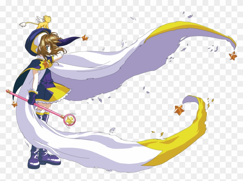 Download Png - Card Captor Sakura Blue Star Costume Clipart