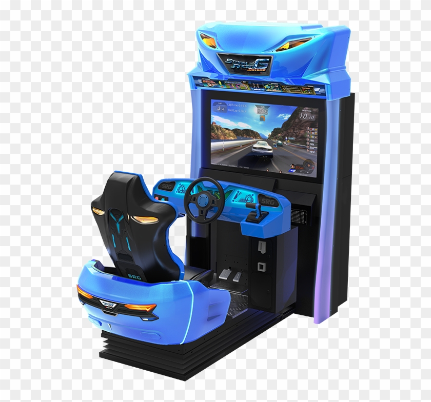 Storm Racer Twin Arcade Amusement Racing Video Driving - Storm Racer G Gravity Deluxe Clipart #4776492