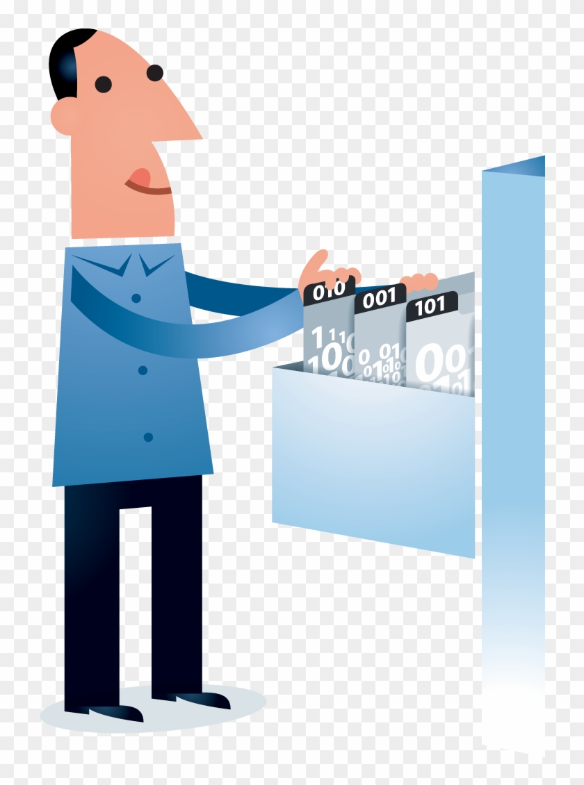 Organize Your Data - Organize Data Clipart