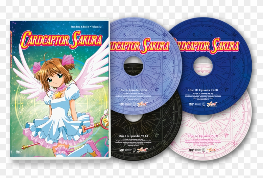 [r1 Dvd] Cardcaptor Sakura, Vol - Cardcaptor Sakura Dvd Clipart