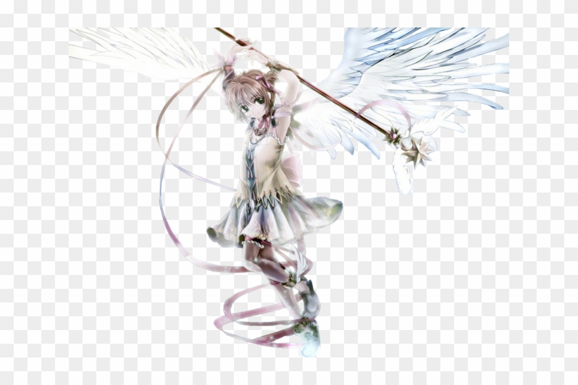 Sakura From Cardcaptor Sakura ^^ - Anime Wind Elemental Girl Clipart