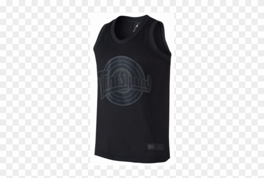 Live Via Foot Locker Jordan 11 Tune Squad Jerseys Black - Active Tank Clipart #4777343