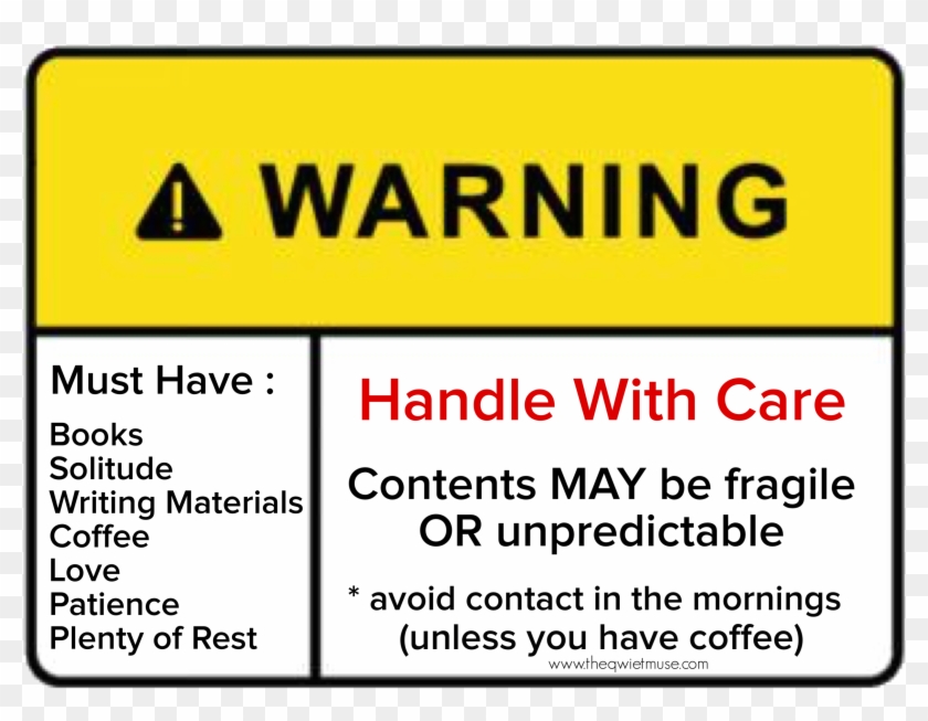 Png - Warning Label For Love Clipart