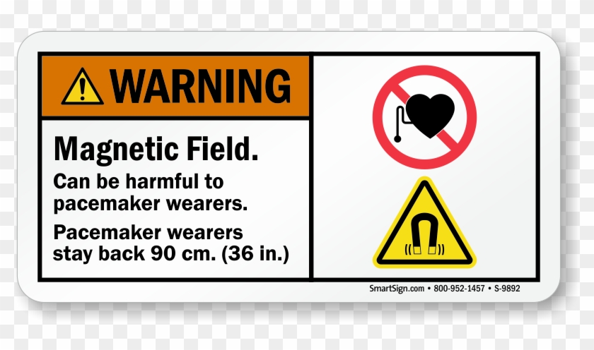 Zoom, Price, Buy - Magnet Safety Warnings Clipart