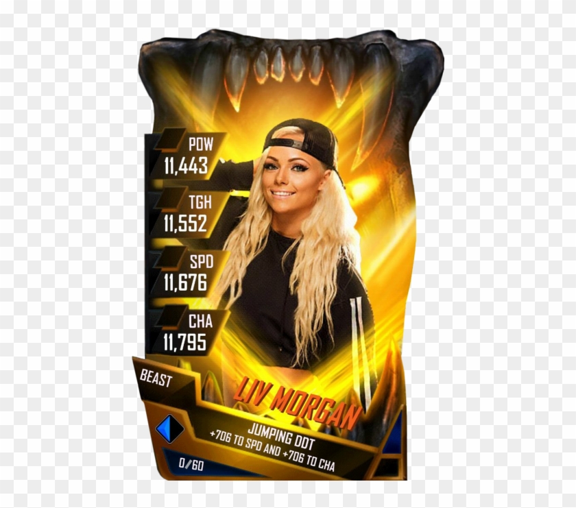 Livmorgan S4 16 Beast Fusion - Wwe Supercard Monster Fusion Clipart