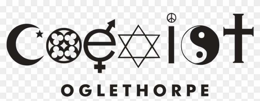 I Feast Therefore I Am - Coexist Stop The Hate Clipart