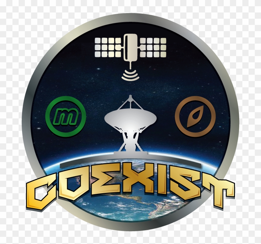 Name, Coexist - Emblem Clipart #4778898