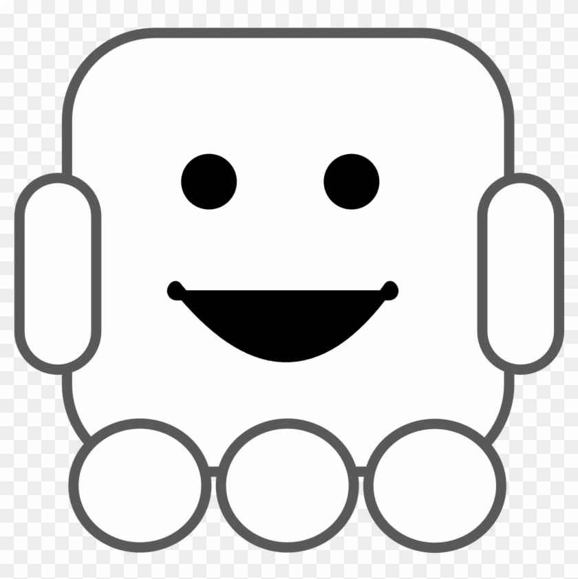 Robot - Robot Animal Clipart Black And White - Png Download #4779033
