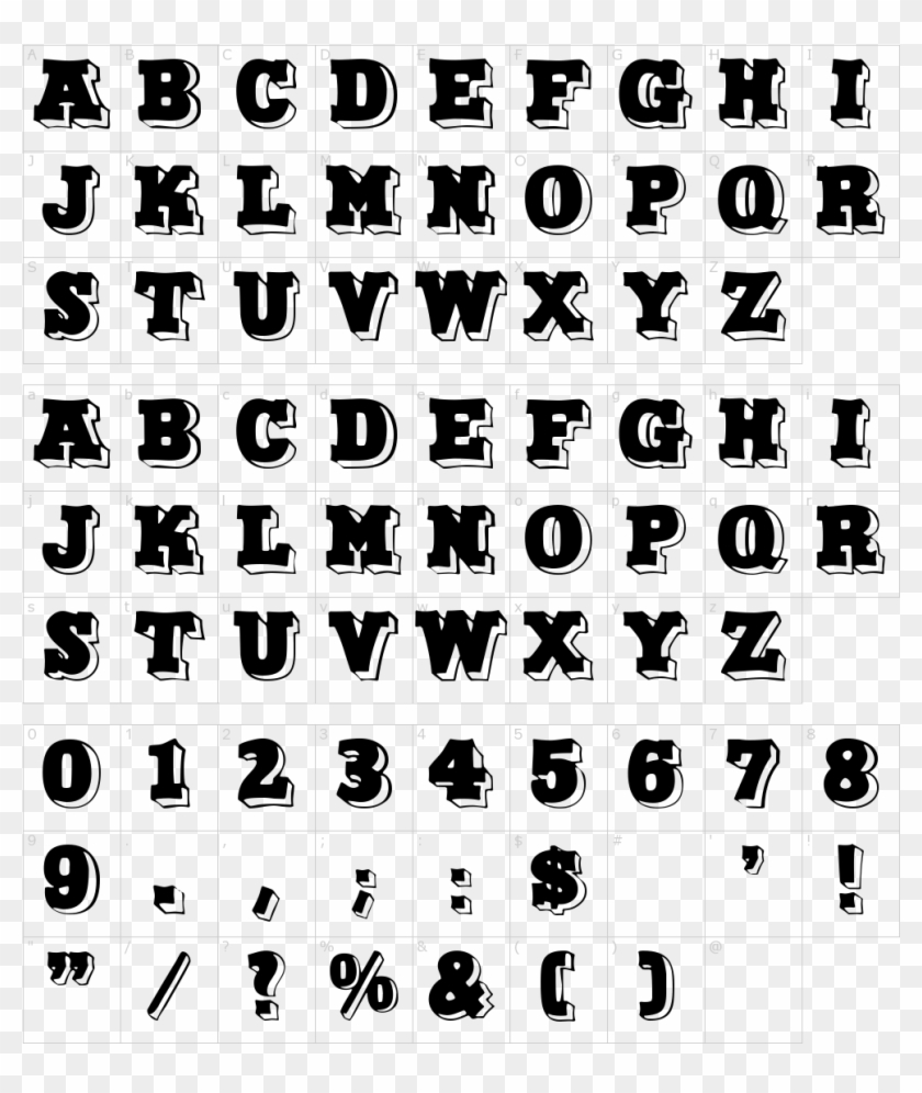 North Face Font Clipart