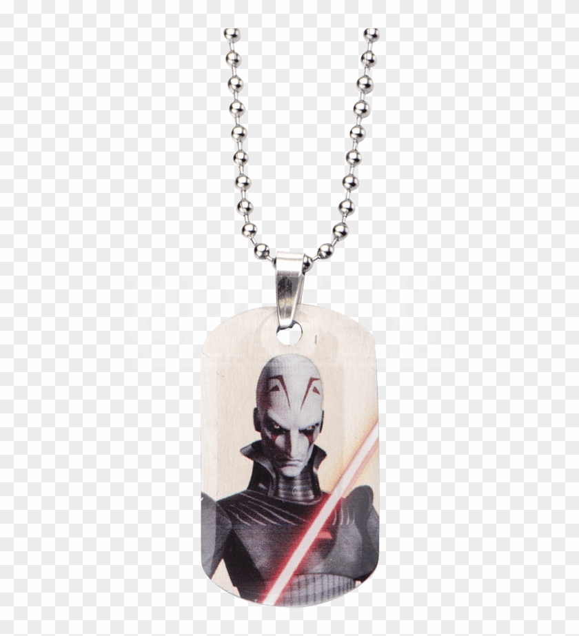 Star Wars Rebels Inquisitor Kids Dog Tag Necklace - Locket Clipart #4779291