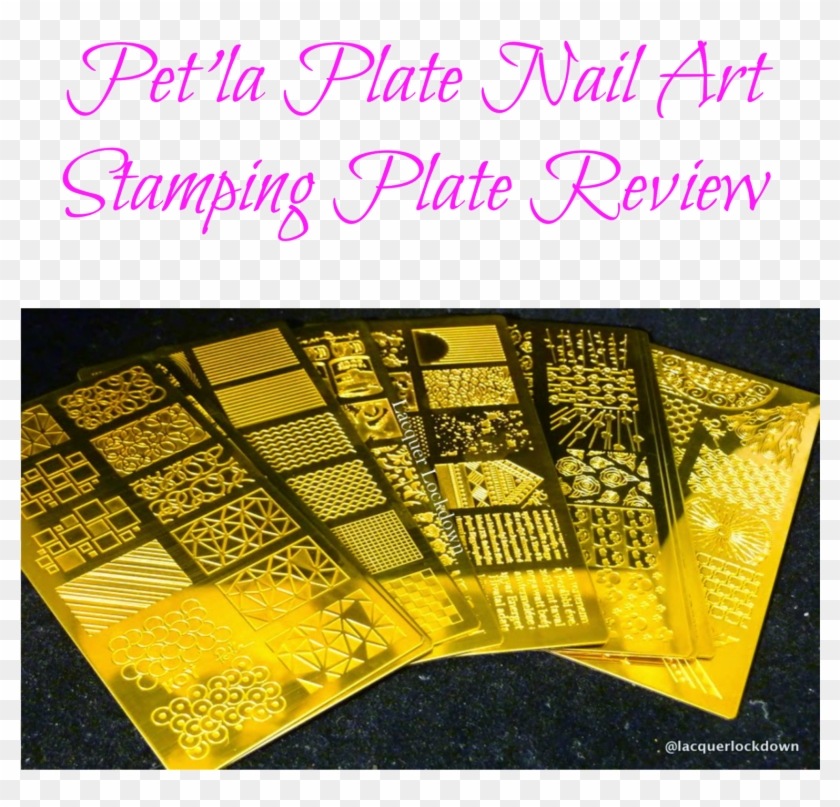 Petla Plate, Pet'la Plate, Nail Art Stamping Plates, - Hakuna Matata In Cursive Clipart #4779879