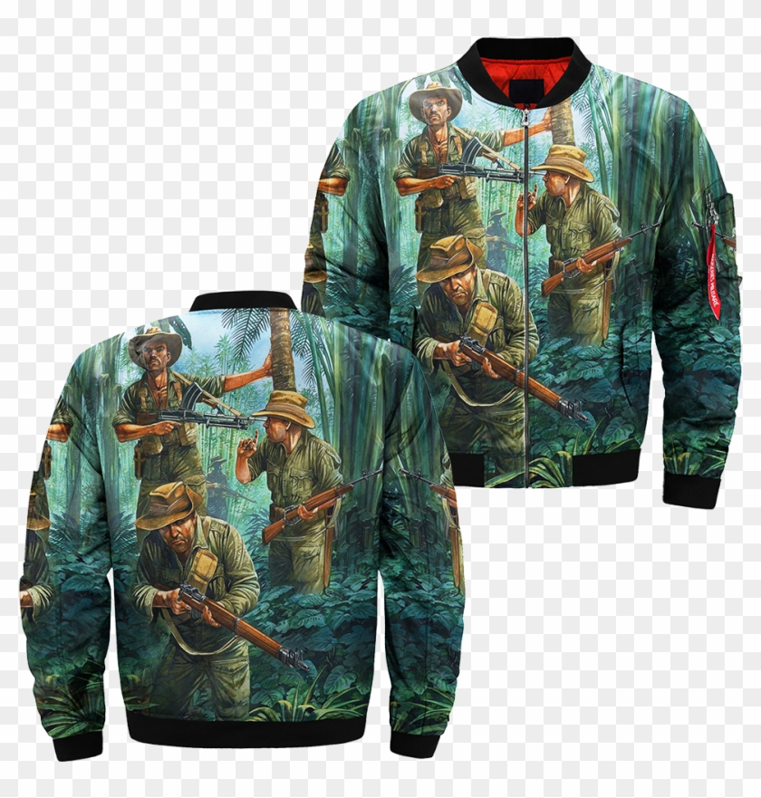 Com Vietnam War 3 Over Print Jacket %tag - Rock And Riders Moteros Clipart #4780438
