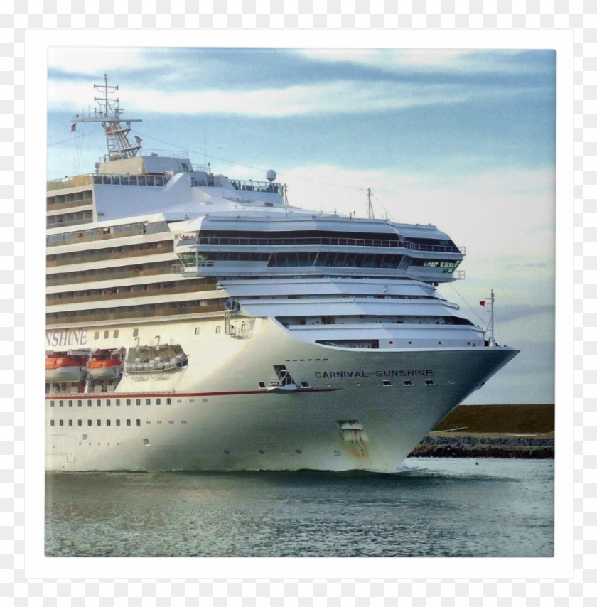 Bow Of The Carnival Sunshine, As She Sails Off To The - Cruiseferry Clipart