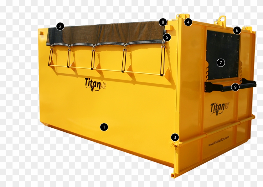 Titan Leaf Box Standard Features - Titan Leaf Box Clipart #4781070