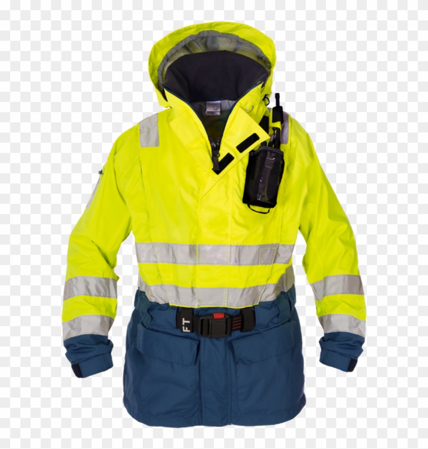 Ki-jacket - Jas Met Reddingsvest Clipart #4781168