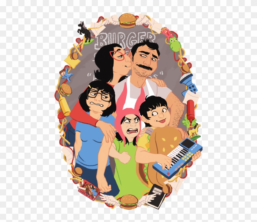 82 Images About Bob's Burgers On We Heart It - Bob's Burger Tina Belcher Art Clipart #4781203