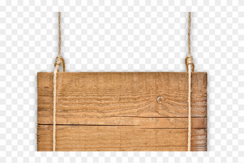 Original - Hanging Wooden Sign Clipart - Png Download