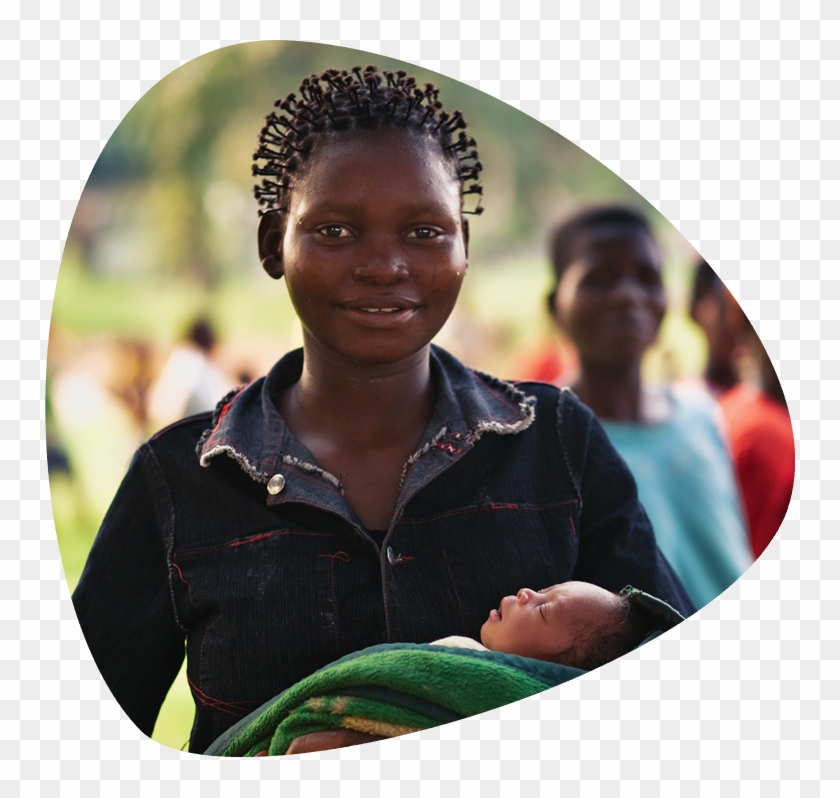 Image Contact Hearcongo Lady With Child - Girl Clipart #4781483