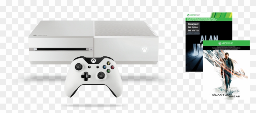 Xbox One 500gb Quantum Break Bundle , Png Download - Xbox One 360 Biały Clipart #4781700