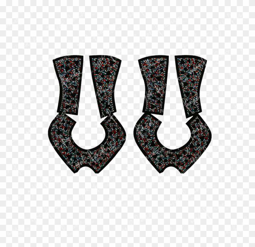 Shoes Motif - Earrings Clipart #4782214