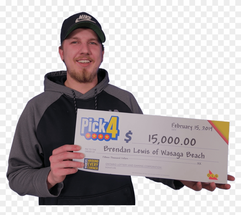 Pick 4 Winner - Banner Clipart