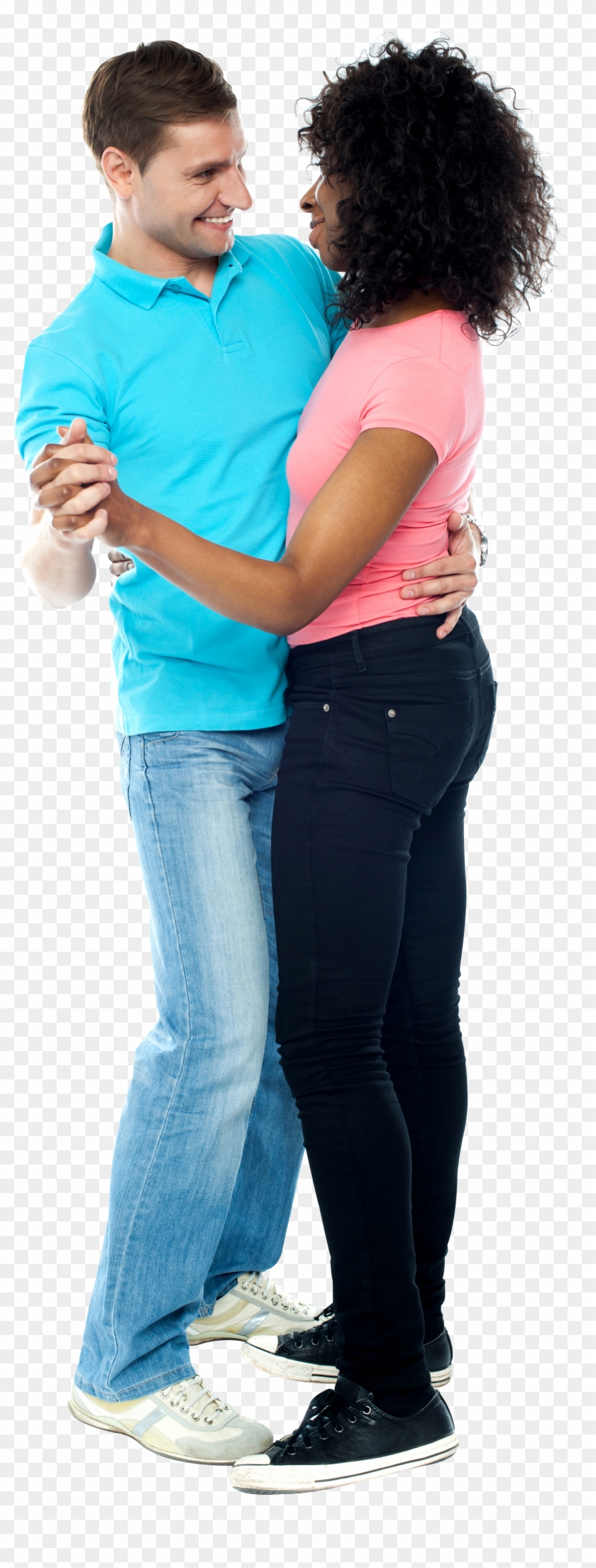Romantic Couple - Standing Clipart