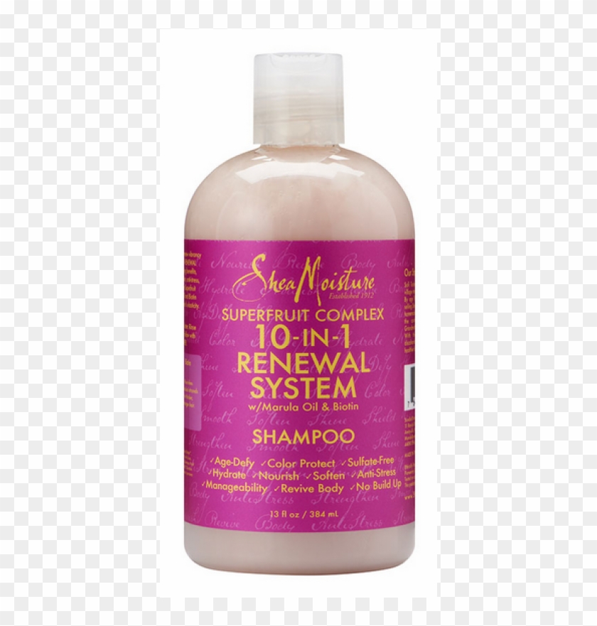 Shea Moisture Superfruit 10 In 1 Shampoo 13 Oz - Cosmetics Clipart
