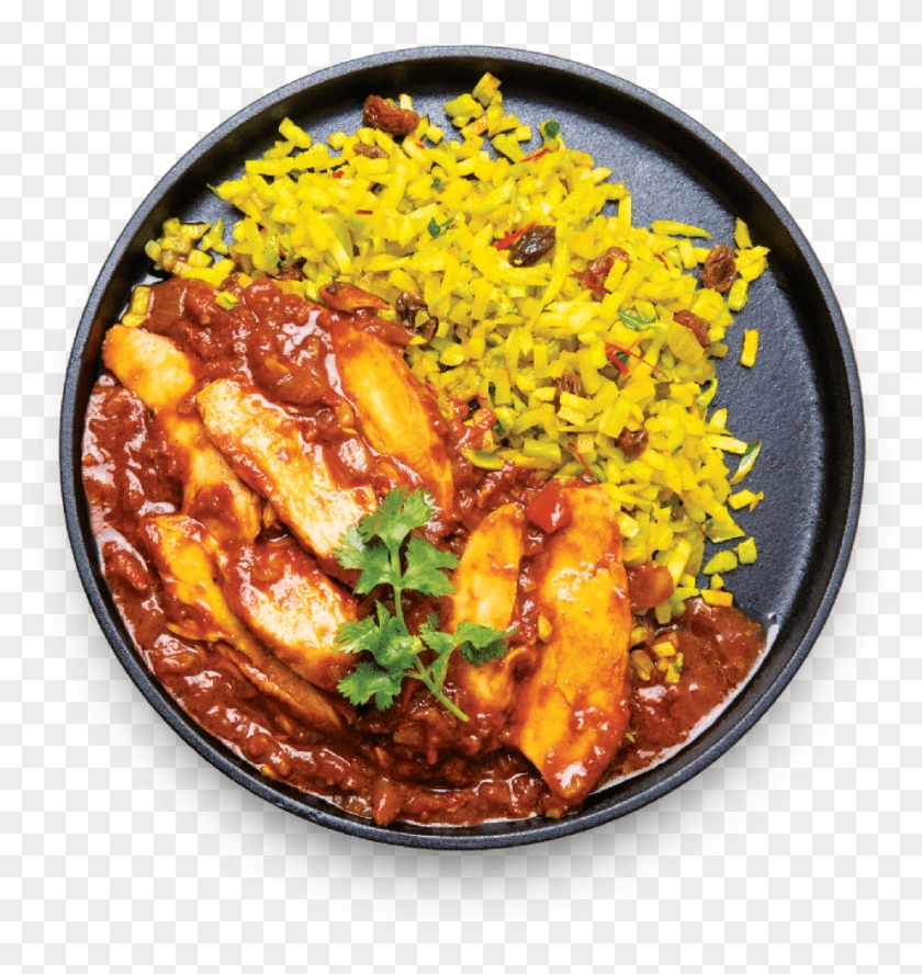 Butter Chicken On Broccoli Rice - Jasmine Rice Clipart