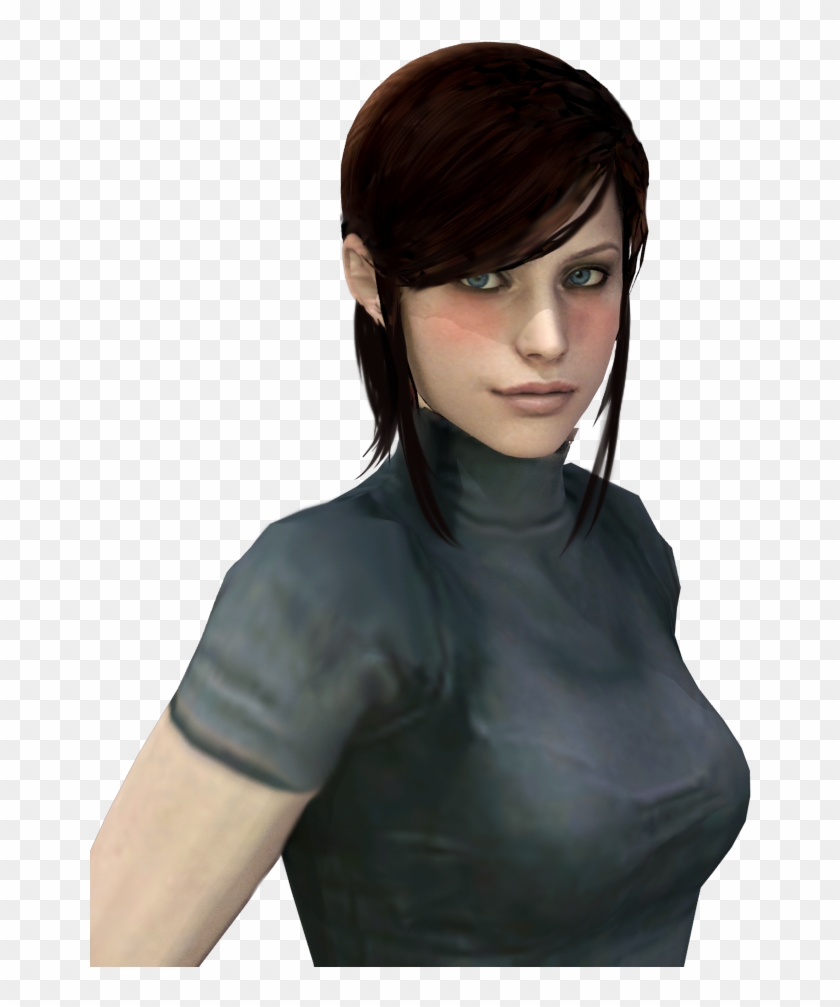 View Samegoogleiqdbsaucenao Image , - Claire Redfield Face Png Clipart