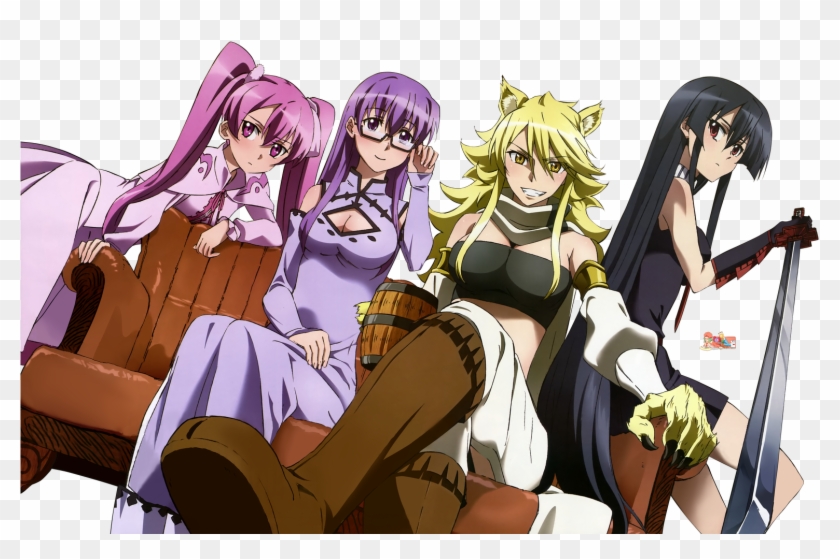 Anime - Akame Ga Kill Girls Anime Clipart #4784109