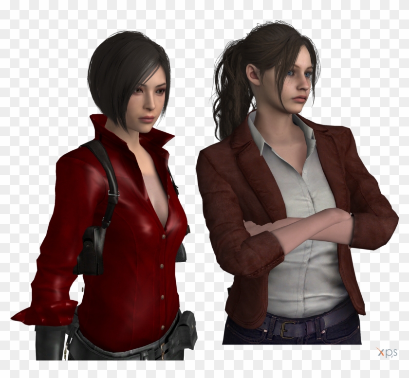 Resident Evil Ada Wong Claire Redfield Residentevil - Leather Jacket Clipart #4784273