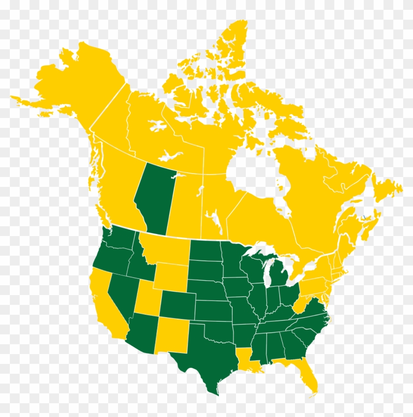 Chapter Directory - Simple Map Of Canada Png Clipart #4784551