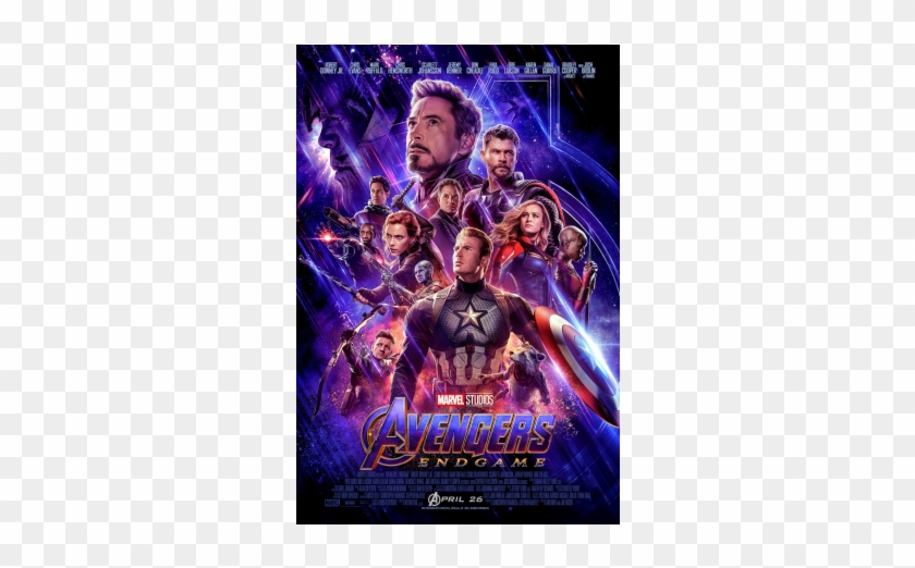 Playing Now - Poster Avengers Endgame Clipart #4784677