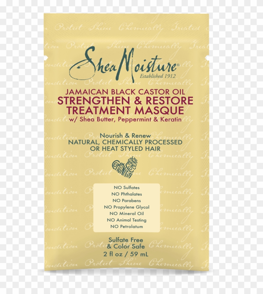 Sheamoisture / Sheamoisture - Shea Moisture Hair Mask Castor Oil Clipart #4784798