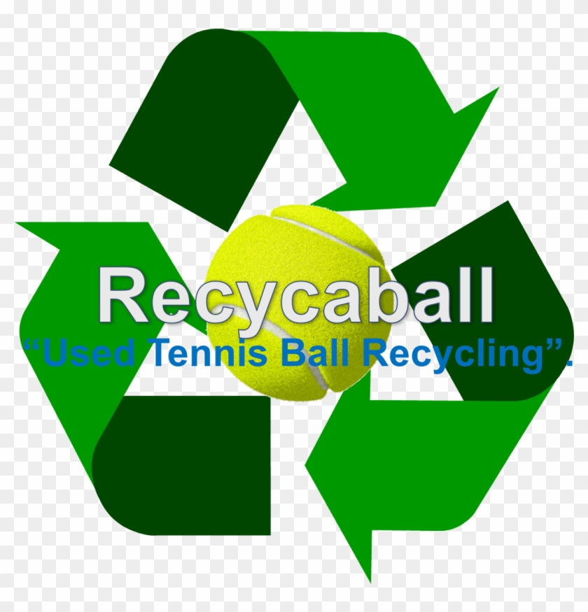 Recycle Tennis Balls - Graphic Design Clipart