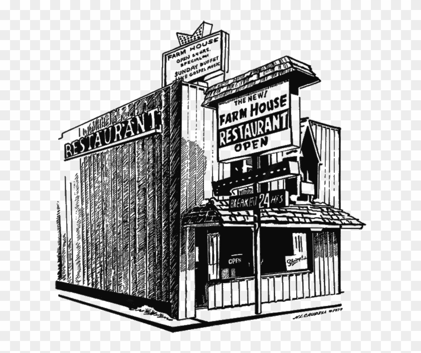 Farmhouse Blog - House Clipart