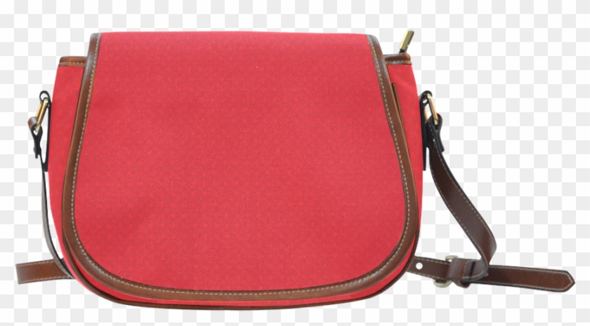 Red Texture Saddle Bag/small Full Customization - Tale As Old As Time Saddle Bag Clipart #4785050