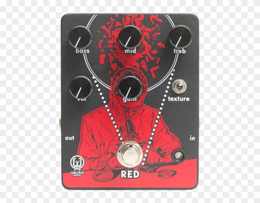 Walrus Audio Red High-gain Distortion - Walrus Audio Red Distortion Clipart
